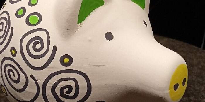 Interner Verweis: Sparschweine aus Keramik