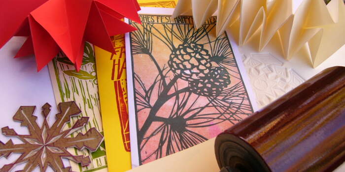 „Weihnachtliches aus Papier“ mit Helene Dagmar Sommer und Hans-Otto Mempel