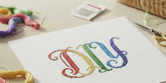 Faszination Monogramm – Ein Workshop für Geduldige mit Karen Zerna